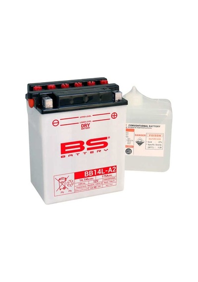 Bs Akü Bb14l-a2 12v14ah Kawasakı Ex500-d Nınja 500r Kl 650a Klr 6