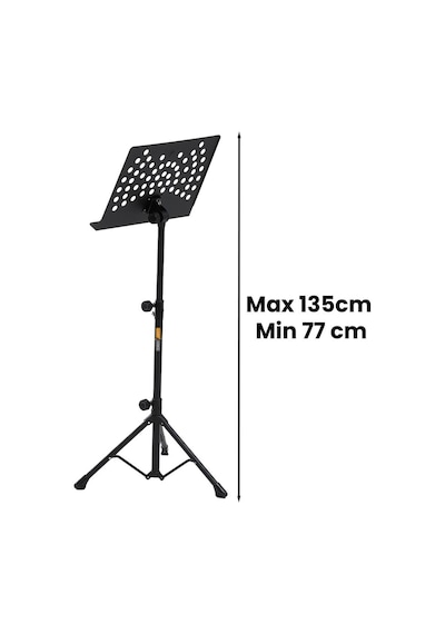 Lastvoice Nt-109 Pro Şef Tipi Büyük Boy Yüksek Kaliteli Nota Sehpası Standı Seti