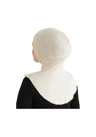 Modish Group Kadın Boyunluklu Hijab Tesettür Pratik Spor Bone - Sarı BEj
