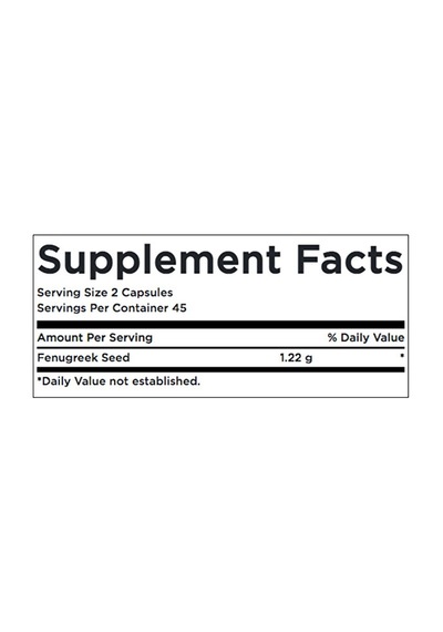 Swanson Nutrition Fenugreek Seed Özelsporcugıdaları 610mg 90 Capsul.usa Menşei.11.