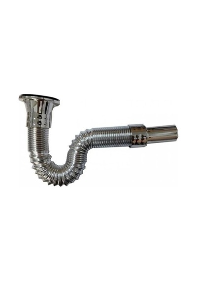 Krom Kaplama Körüklü Lavabo Sifonu 33-80 Cm. Diğer