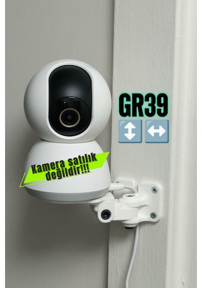 Gr39 Xiaomi Mi 360 Home Güvenlik Kamerası Hareketli Duvar Montaj