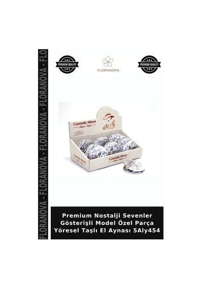 Premium Nostalji Sevenler Gösterişli Model Özel Parça Yöresel Taşlı El Aynası 5aly454