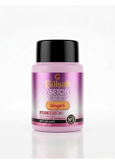 2 Ad Gülşah Aseton Süngerli E Vitaminli 70 Ml