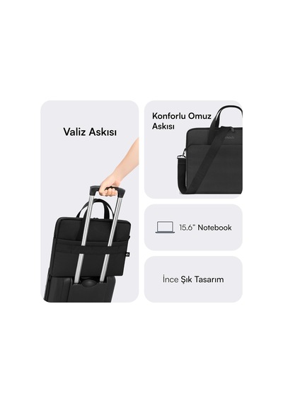 Mce-1511 Nova Eco Çevre Dostu Laptop Çantası, 15.6 İnç Bilgisayar Çantası, Kadın Ve Erkek Notebook Çantası, Ykk Fermuarlı Apple Macbook Uyumlu Çantası, İş Ve Evrak Çantası, Siyah Mce-1511 Nova Eco Çevre Dostu Laptop Çantası, 15.6 İnç Bilgisayar Çantası, Kadın Ve Erkek Notebook Çantası, Ykk Fermuarlı Apple Macbook Uyumlu Çantası, İş Ve Evrak Çantası, Siyah