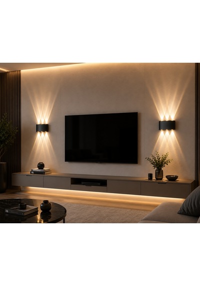 Cata Ct 8011 Haiti 10w Dış Mekan Led Aplik 3200k Gün Işığı Siyah