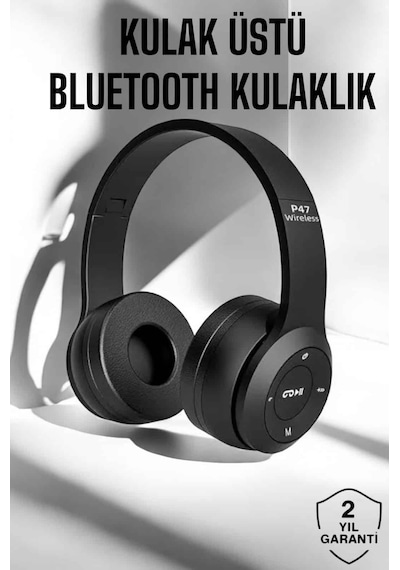 Kulak İçi Kablosuz Bluetooth Kulaklık Ekstra Bass Ve Çok Yönlü Kullanım