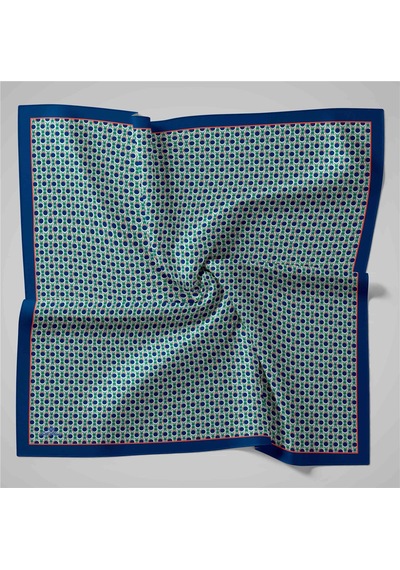 Silk Home Olinda Eşarp 48005-26 Mavi, Kavuniçi, Yeşil, Bebe Mavi