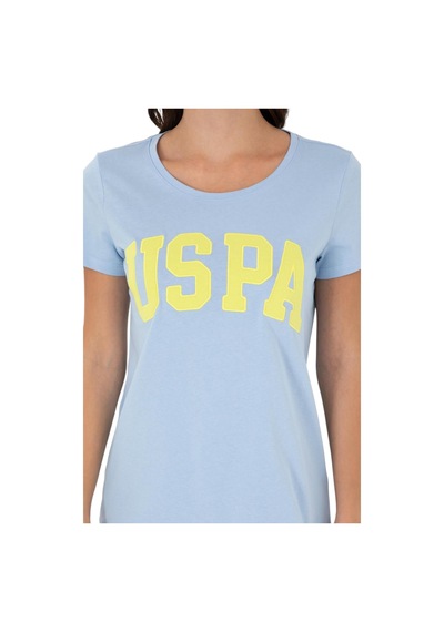 U.S. Polo Assn. Kadın Basic Tişört 1804839 Mavi