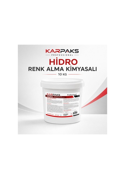 Hidro Renk Alma Kimyasalı 10 Kg Tekli