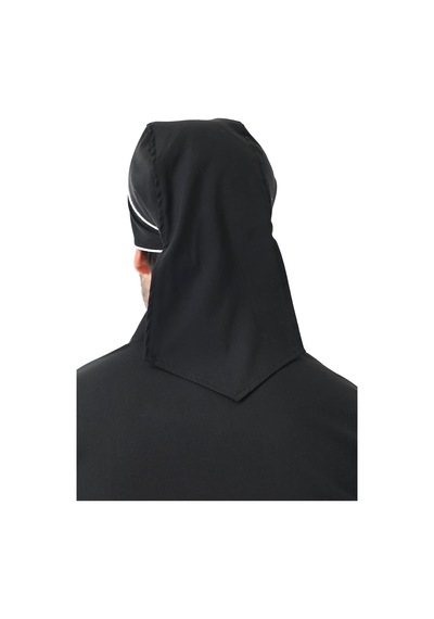 Kuyruklu Bone - Siyah-beyaz-12180 Siyah Beyaz