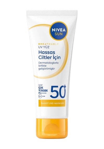 Nivea Sun Hassas Uv Spf+50 Yüz Güneş Kremi 50 Ml-2530