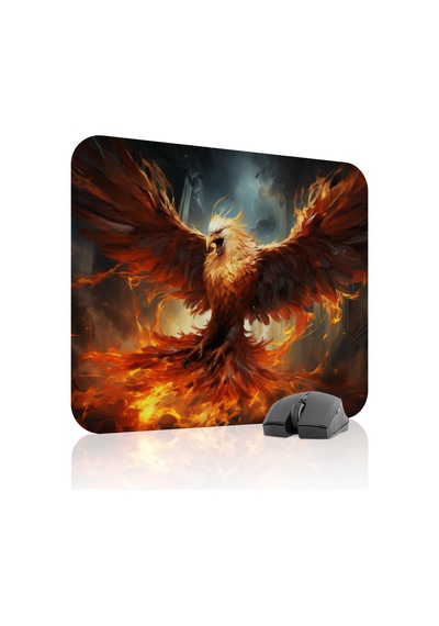 Anka Kuşu Kaymaz Dikişli Kauçuk Oyuncu Mousepad V5 - 48x40 Xl Gaming Mouse Pad Fare Altlığı