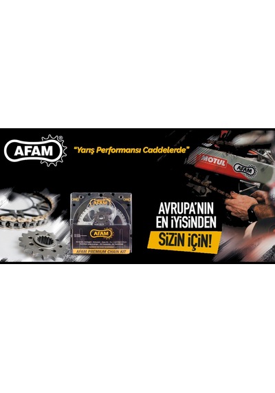 Afam A520-118xmr3 2001-2011 Ktm 400 Exc Uyumlu Zincir Xmr3 Xring Çelik Renk
