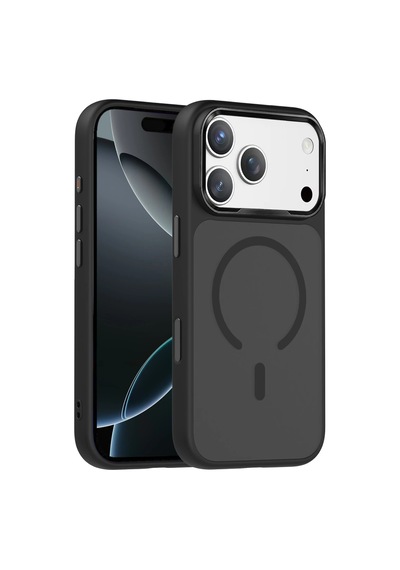 Joko Apple Uyumlu iPhone 18 Pro Max/17 Pro Max Prime Magsafe Kapak - Siyah Çok Renkli