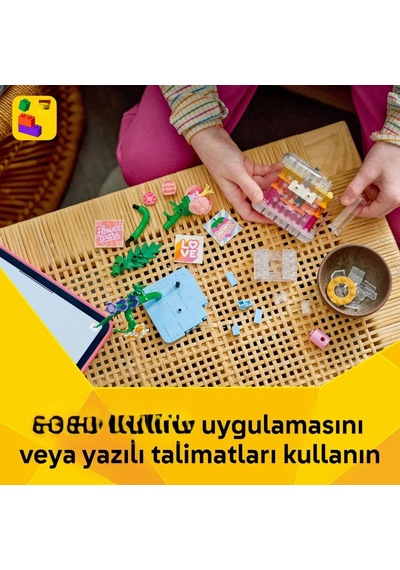 Arada Çiçekli Dekoratif Parfüm Şişesi 31383 Standart