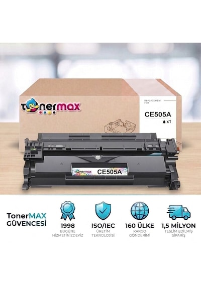 Hp Laserjet P2050 .  Toner Çipli Ce505a 2.400 Sayfa