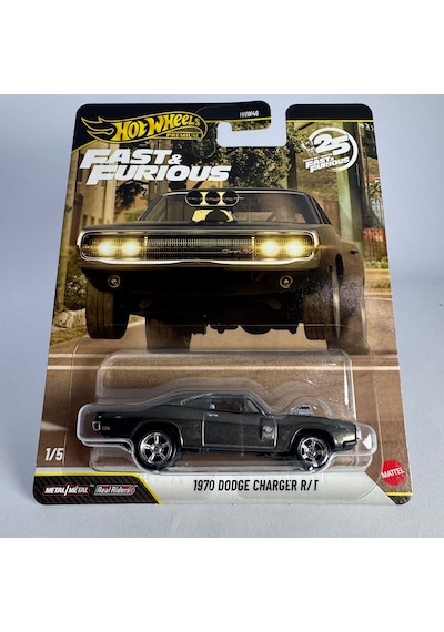 Hot Wheels Premium Fast & Furious 25.yıl 5'li Model Araba Seti Hnw46