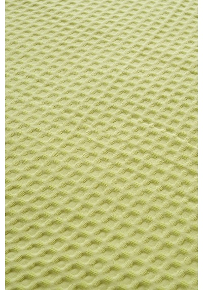 Viva %100 Pamuk Lime Yeşil Pike 200x220 2604 Yeşil