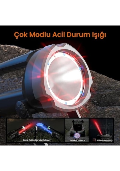 Sfl3101/93 800 Lümen Şarj Edilebilir Kamp, Dağcılık, Dış Mekan Tripod Ayaklı Projektör Tipi Taşınabilir Led S Genel