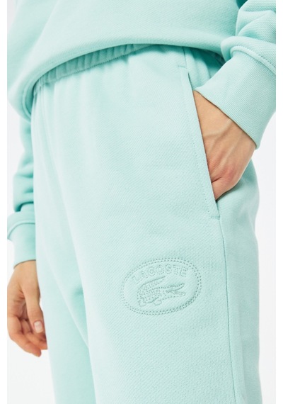 Lacoste Embroidered Women's Joggers Kadın Organik Pamuk Eşofman Altı Yeşil
