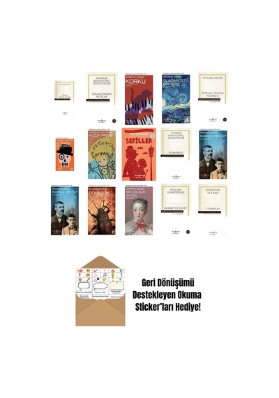 En Çok Okunan Dünya Edebiyatı Kitapları 15 Kitap Set