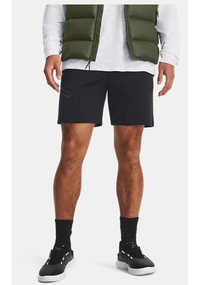 Under Armour Erkek UA Unstoppable Fleece Şort 1379809-001 Siyah
