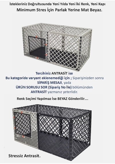 Leganest Alt Üst Kapalı Ultra Sağlam Çit Kafes 60 x 120 x 60 CM