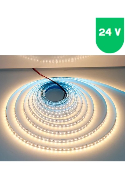 24 Volt 8 Mm Pixel 3000 K Günışığı İç Mekan 120 Ledli 10 Metre Şerit Led