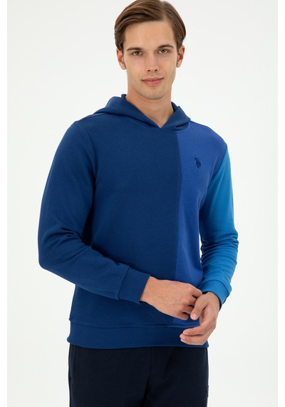 U.S. Polo Assn. Erkek İndigo Sweatshirt 50293451-VR028