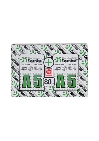 Copier Bond A5 Fotokopi Kağıdı 1000 Yaprak Genel