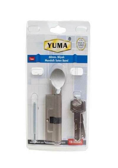Yuma Kilit Bilyalı Barel Mandallı Saten 68mm Ym-b68bms 0940