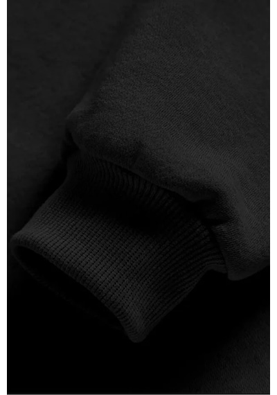 4'lü Kapüşonlu Basic Sweatshirt Seti - Düz Kışlık Şardonlu Kumaş Yeşil Saks Mavi Siyah Beyaz