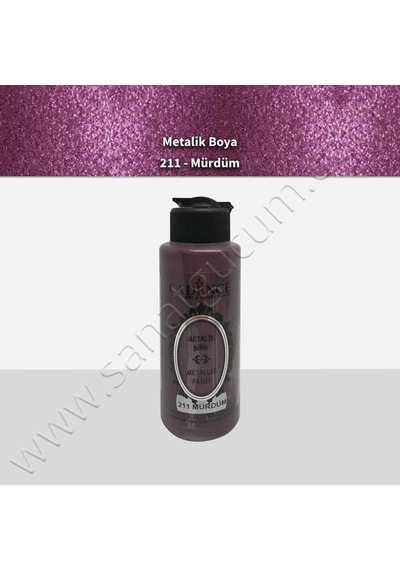 Cadence Metalik Boya 120 Ml. 211 Mürdüm