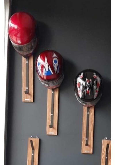 Motorcu Kask Askısı, Kask Askılığı, Kask Askı Ecov2