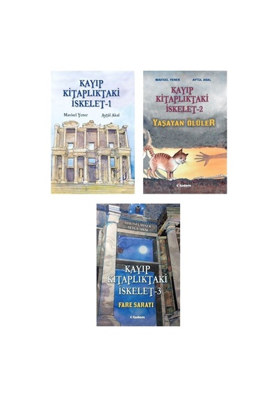 Kayıp Kitaplıktaki Iskelet 1-2 Ve 3.üncü Kitap-3 Kitap Set