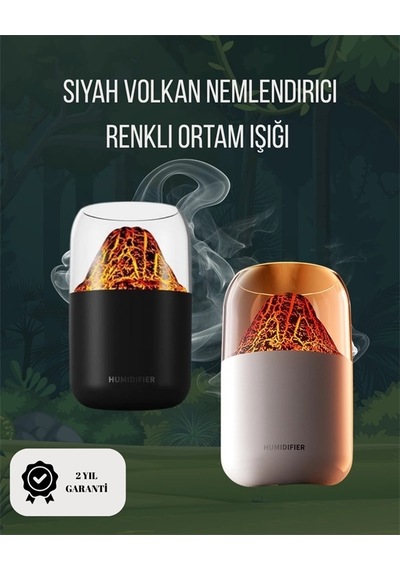 Buğz Alev Efektli Ultrasonik Difüzör