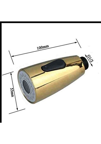 Yapıtaşı Yt47a Kartepe Altın Gold Spiralli Mutfak Eviye Bataryası El Duşu 2fonksiyonlu 1 Adet