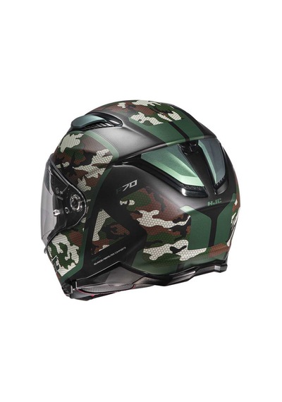Hjc F70 Katra MC4SF Kask