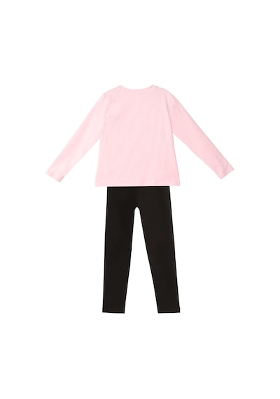 Denokids Panda Unicorn Kız Çocuk Pembe T-shirt Siyah Tayt Takım Pembe - Siyah Denokids Panda Unicorn Kız Çocuk Pembe T-shirt Siyah Tayt Takım Pembe - Siyah