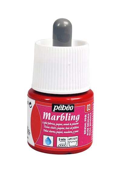 Pebeo Marbling Ebru Boyası 45Ml - N 3 Bengal Pink