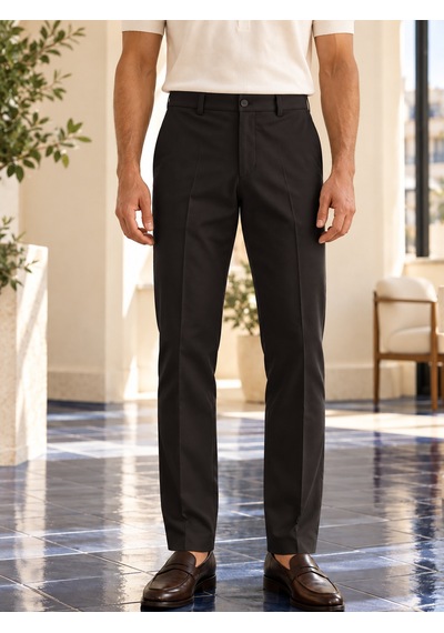 Danger Erkek Comfort Fit Dokulu Chino Pantolon Siyah 0173dngr