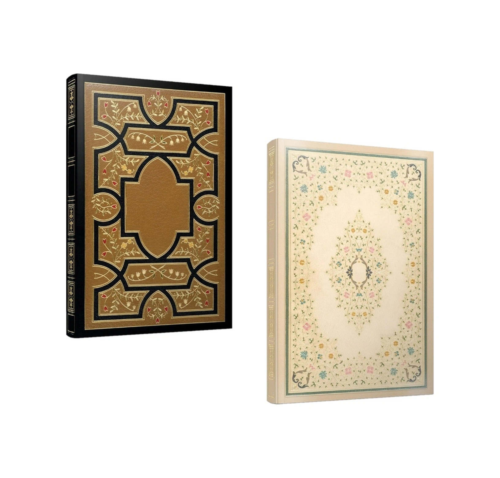 Antıque Iplik Dikiş Sert Kapak 2'li Defter 17x24 112 Yaprak Özel Siyah-krem