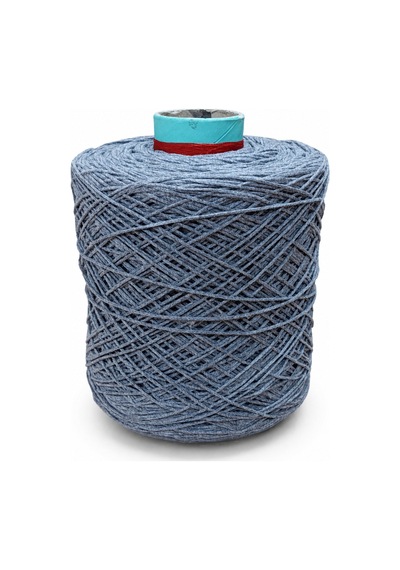 Premium İnce Cotton Zincir Makrome İpi Koyu Gri 1 Kg - 2 Mm Çanta Runner İpi