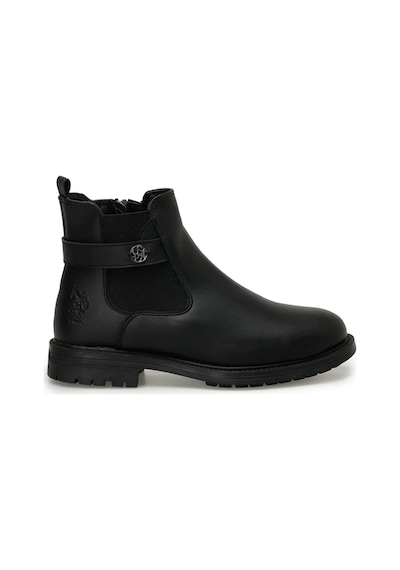 U.s. Polo Assn. Bloze Fermuarlı Günlük Kadın Bot 867800000794 01 Siyah