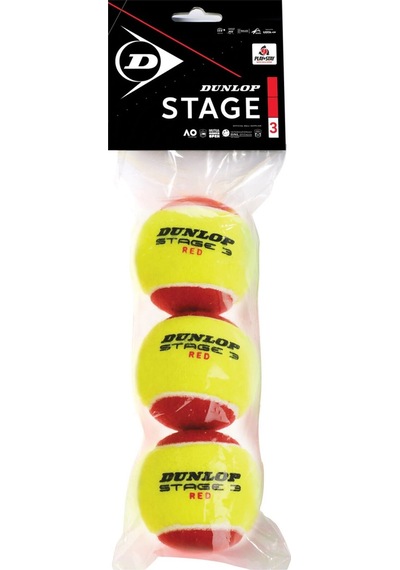 Dunlop Stage 3 Red 3'lü Çocuk Tenis Topu