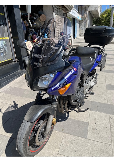 2004 - 2013 Honda Cbf 600 Uzun Ön Cam 56cm 4mm Zeus Acik Füme
