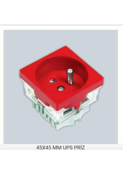Ne-Ad Marka 45x45 Mm Ups Priz 45 Derece