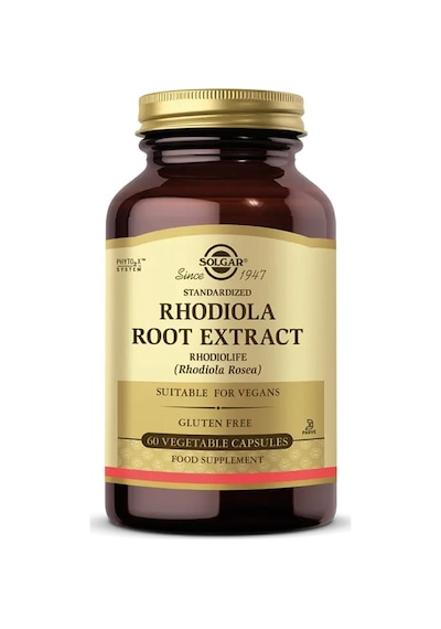 Solgar Rhodiola Root Extract 60 Kapsül Rodiola Radiola Rhadiola