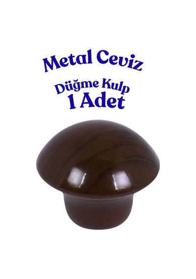 Klc Metal Yuvarlak Ceviz Düğme Kulp Çocuk Odası, Mutfak Ve Dolap İçin Modern Çekmece Kulbu Kulpları Ceviz Ceviz